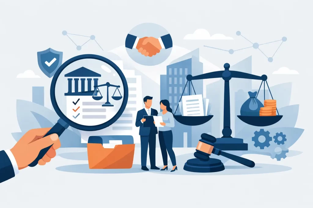 Due diligence juridic companie: ce verifici