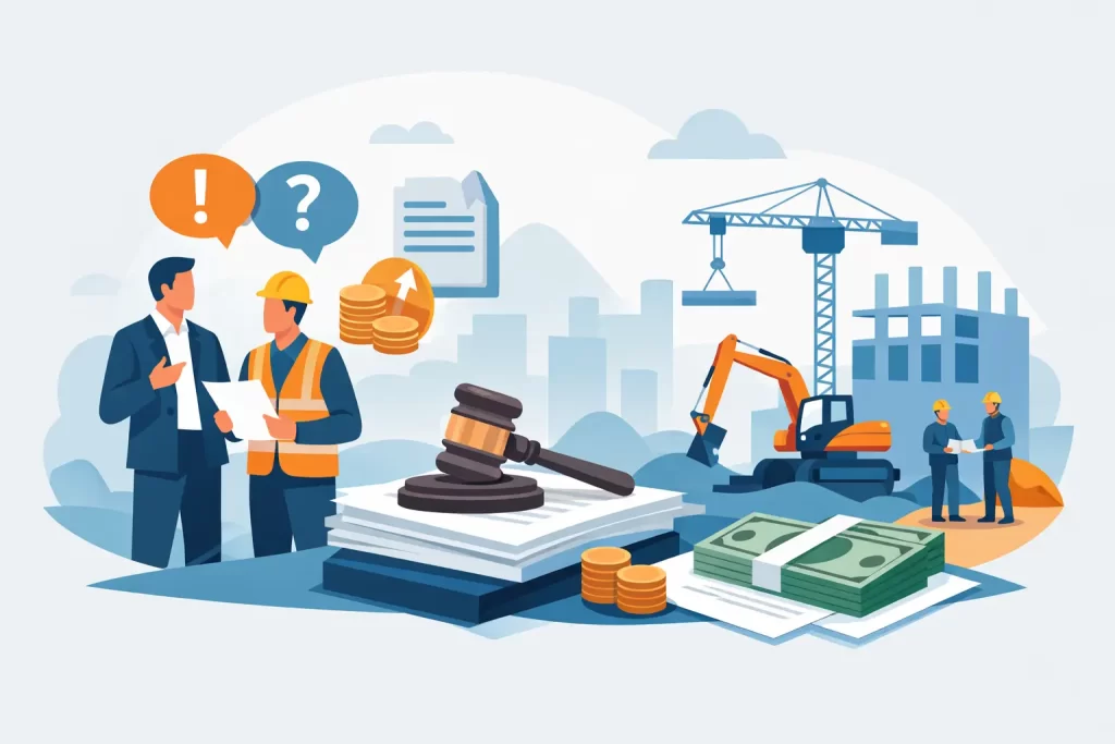 Pretenții suplimentare în contract lucrări publice