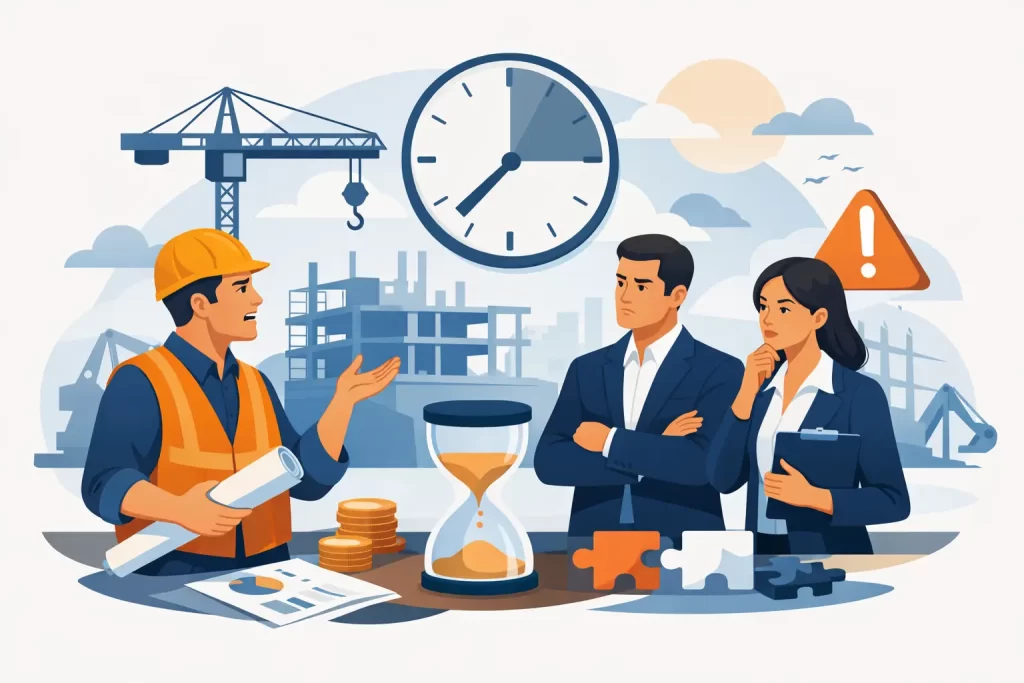 Revendicări constructor pentru întârzieri proiect