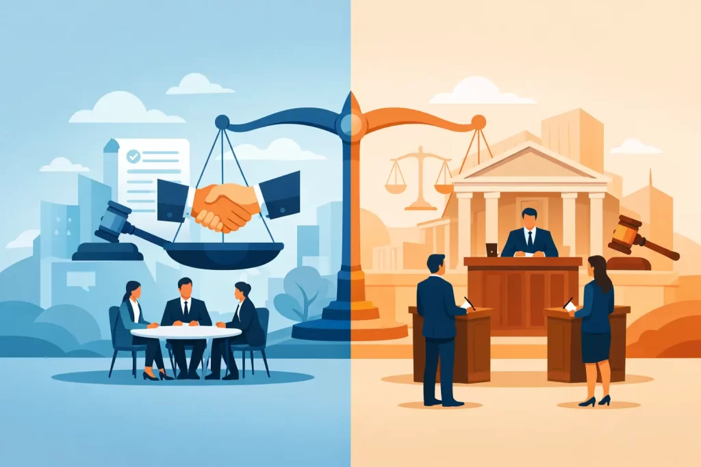 Arbitraj sau instanță comercială?