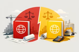 FIDIC Red Book vs Yellow Book: diferențe-cheie