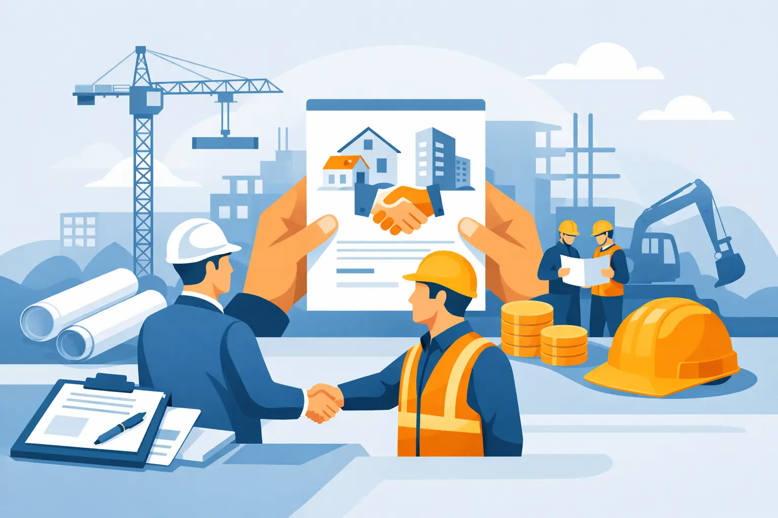 Ghid clauze esențiale subcontractare construcții