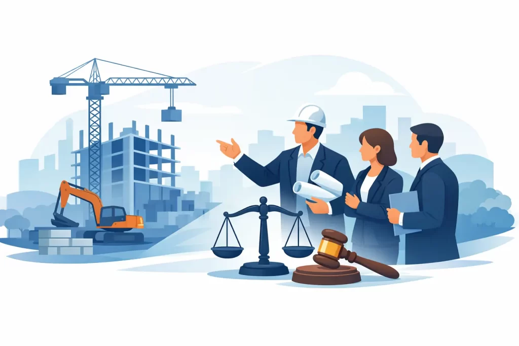 Firma avocatură construcții România