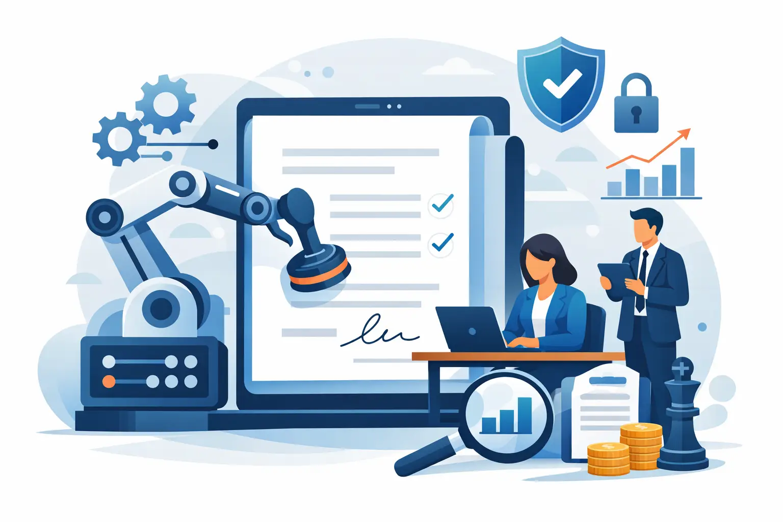 Automatizare contracte comerciale cu control